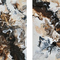 Signs of winter geschilderd door 