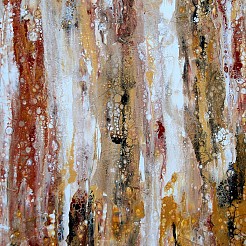 Traces of wood geschilderd door 