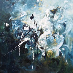 Wereld in beweging geschilderd door 