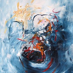 Angst geschilderd door 