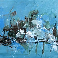 Water geschilderd door 