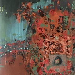 Blue spirit geschilderd door 