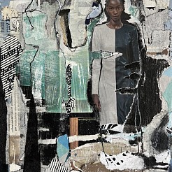 Decollage 2 geschilderd door 