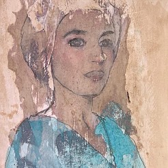 Portretje geschilderd door 