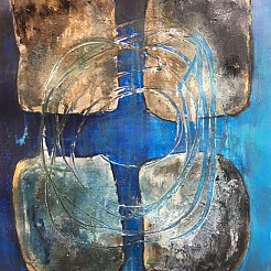 Verbinding geschilderd door 