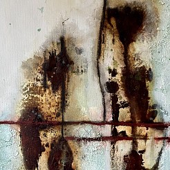 Verbinding - de rode draad 1 geschilderd door 