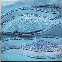 Blue Mos geschilderd door 