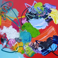 Landscape Symphony geschilderd door 