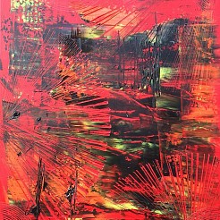 Abstract geschilderd door 