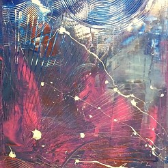 Abstract geschilderd door 