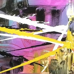 Abstract geschilderd door 