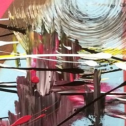 Abstract geschilderd door 