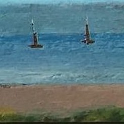 Seaside geschilderd door 