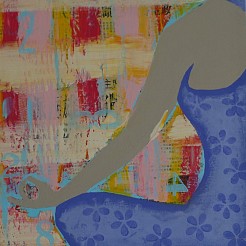 Yoga art 2 geschilderd door 