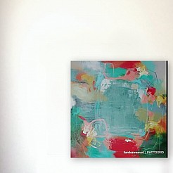 Green green grass of home geschilderd door 