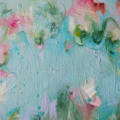 Something about  birds and the bees geschilderd door 