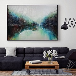 Silent whisper VERKOCHT geschilderd door 