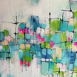 Quarantaine geschilderd door 