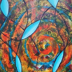 Whirlwind 2 geschilderd door 