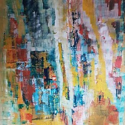 Italiaanse sfeer geschilderd door 