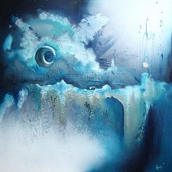 Blue Wish geschilderd door 