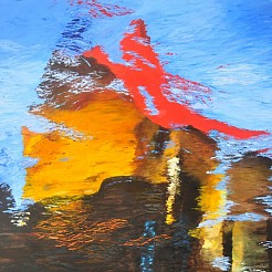 Spiegeling geschilderd door 