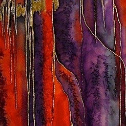 Geen geschilderd door 