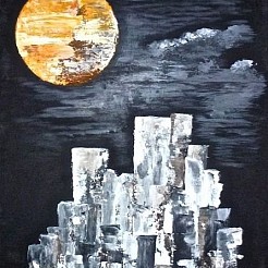 Het Kasteel geschilderd door 