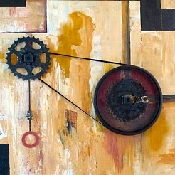 Takel geschilderd door 