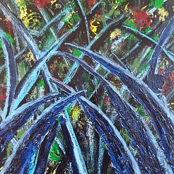 Frankfort (Dancing around the World) geschilderd door 