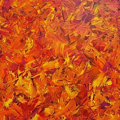 The fire within (Elements) geschilderd door 