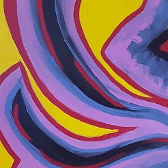 Kiemfeest geschilderd door 