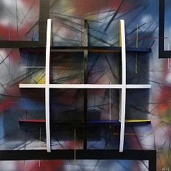 Reli&euml;f (Stylish) geschilderd door 