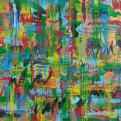 Rio de Janeiro (Dancing around the World) geschilderd door 