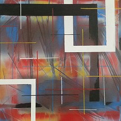 Italian style (Stylish) geschilderd door 