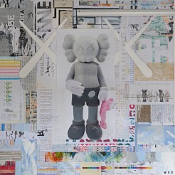 Measure Kaws geschilderd door 