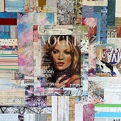 Vogue kate geschilderd door 