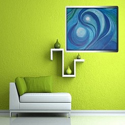 Waves geschilderd door 