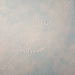 Verbinding en loslaten geschilderd door 