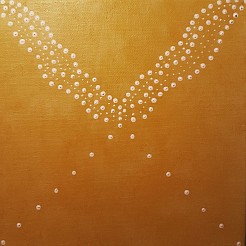 Warrior geschilderd door 