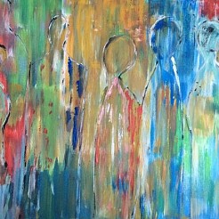 Bienvenido geschilderd door 