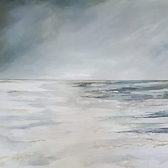 Calm afther the storm geschilderd door 