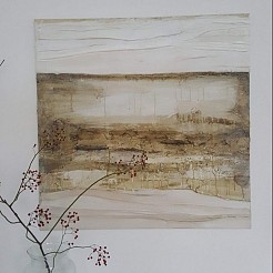 Mother earth geschilderd door 