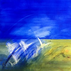 For your eyes only geschilderd door 