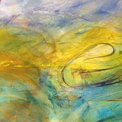 Neutrino,s geschilderd door 