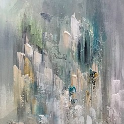 Seleniet geschilderd door 