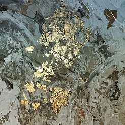 Gold leaf 3 geschilderd door 