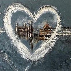 Love connection geschilderd door 