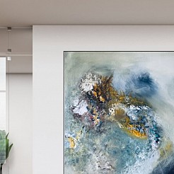 Everything wants to unfold geschilderd door 