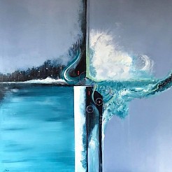 Four emotions of life geschilderd door 